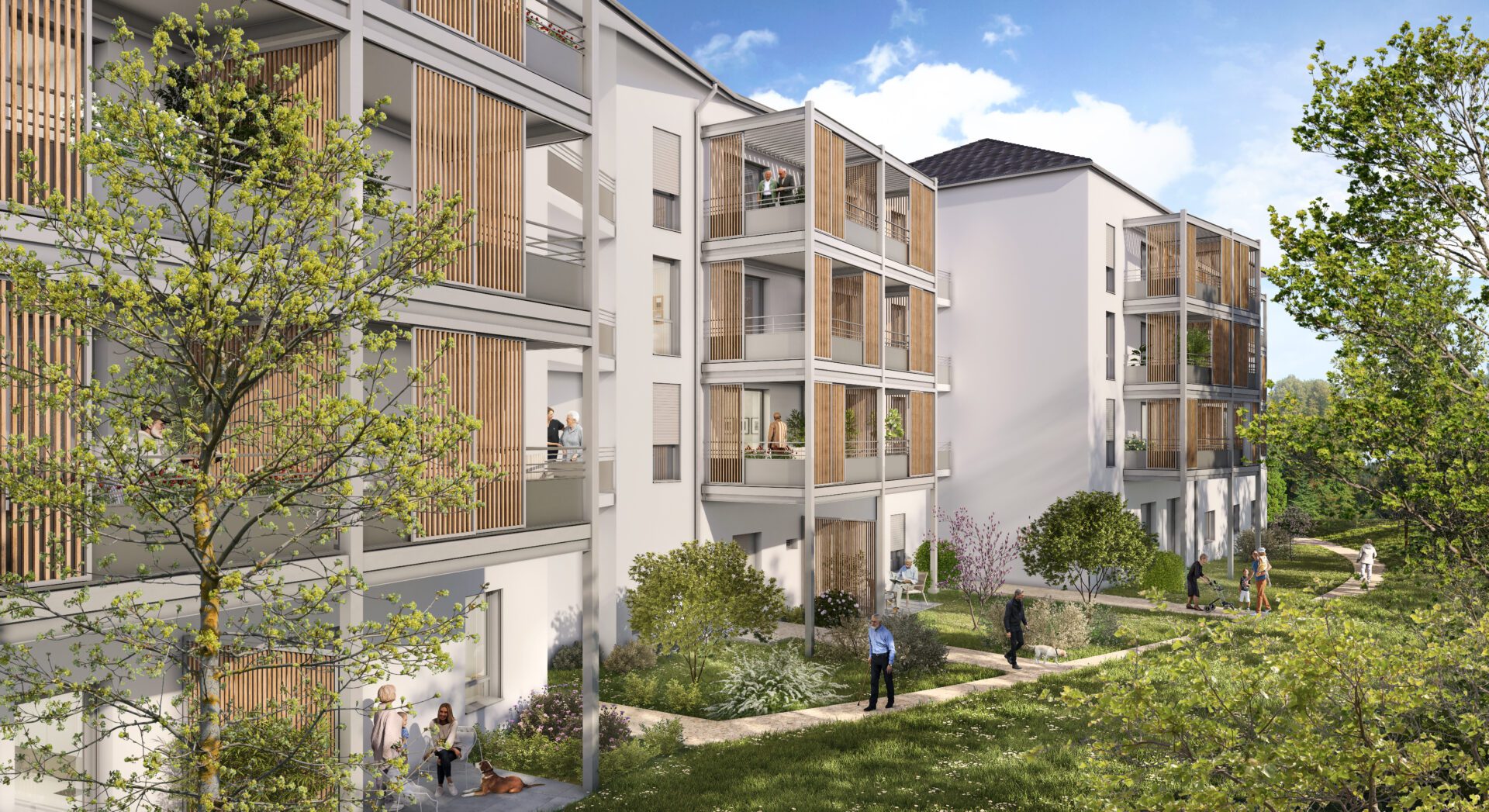Résidence Sénior Services - Armoria - Jardin